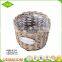 2017 fashionable wholesale cheap pure handmade custom wicker flower basket