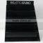 Custom 5 tier Black Perspex Organic Glass Acrylic Displays and Shelf