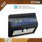 2016 Integrated solar Motion Sensor Light Outdoor solar garden light led wall lamp