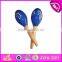 Customize baby wooden mini maracas for sale W07I064