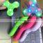 2017 Hot Tri Fidget LED Hand Spinner with Wireless Bluetooth Speaker Stress Reducer