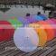 High quality and beautiful Colorful Chinese silk parasol