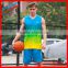 2016 Basketball jersey uniform design color blue