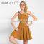 Maxnegio sexy club pleat lace up prom dress