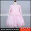 MGOO 2015 Winter Style Flowers Girl Dress Vintage Embroidery Ball Gown Tutu Lined Frock Designs MGT033