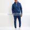 High Fashion Blue Basic Men Fitness Joggers Match Hoodies Playsuit Sweat Pants Custom With Side Pockets