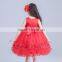 2017 latest dress designs in pakistan made in China dance frock red rhinestone dresses