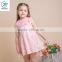 2017 Girls Chiffon Party Dress Children Frocks Designs With Irregular Hem
