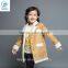 Winter Coat For Kids Micro Suede Outwear For Girl Childrens Clothing With Cashmere Lining