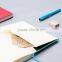 High-grade A5 PU planner customizable faux leather cover with band printing logo section sawing binding hardcover notebook