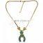 1100333 Zinc Alloy Sweater Chain Necklace cloth chain necklace