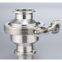 Stainless steel sanitary clamped check valve