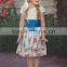 summer 2017 remake cute baby girls dress multicolors splicing floral clothing