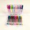 Attractive Plastic Portable 20 Colors Glitter Mini Gel Pen Pack for Office and School Use
