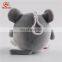 Hot Sale Plush Mouse Keychain Small Round Stuffed Animal Toy for Hanging Decoration