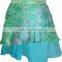 Designer Ladies Silk Sari indian Magic Wrap Skirt