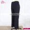 2017 Latest Design Black Color Wide Leg Loose Pants Women