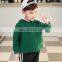 T-BH505 Cotton French Terry Boys Drop Shoulder Plain White Kids Hoodies