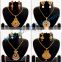 Latest Collection of best Indian Kundan Jewellery -Golden Kundan Polki gold Plated Necklace Set