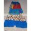 Women's Designer Handmade Cotton Printed Blue Skirt girls wear long Dress party Wear