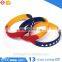 Custom cheap embossed silicone bracelets