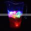 High popularity portable clear beer led drink pitcher glass