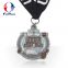Custom Woman Steel Running Medal with Factory Price