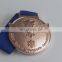 RAAF Alpine Snowsport Association Shiny copper Medal with 3D Relief in Sparkle Texture and die cast technique