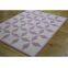 Pink Floral Cut Pile Area Rug Modern Floor Carpet Rugs For Living Room