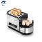 Hot selling SS decoration 4 slice toaster