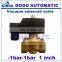 GOGO AC220V 24V DC 12V DC 2 way brass solenoid valve vacuum -1bar-1bar 1 inch normally close vacuum pump solenoid valve