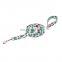 Fashionable Flower Printing Traffic Contral Handle Colorful PVC Comfortable Adjustable Durable Leash For Dog