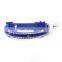 Soft and comfortable shiny rhinestone cat and dog collar with bell