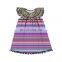 Wholesale High Quality Serape Mexican Dresses Leopard Print Dress For Girl wholesale cheap price