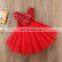 2019 summer Sequined kids tutus vintage flower dress floral dresses 6M-6years 6sizes sz70 to sz120