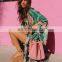 New Print Cotton Beach Cover up Vestidos Playeros Mujer 2019 Beach Cardigan Pareo Bathing suit Cover ups Pareo de Plage Tunic