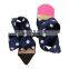 free 6''*4.5" Pencil Print Hair Bows for Girls Back to School Supplier Hairgrips Pen Quality Ribbon Bows Clips Kids Headwear