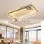 Simple modern led ceiling light three colors and dammable with remote control