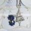 shaped mirror candle plate/mirror tray centerpieces table decoration