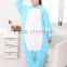 2015 Walsonstyles Cheapest Winter animal Onesie pajamas jumpsuit flannel adult jummp blue hippo pajama
