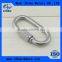 Stainless steel quick link for outdoor hiking climbing Stainless steel carabiner