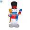 Shivering LED decorations garden yard christmas inflatable snowman with hat for sale NB006-8