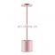 Hot Sell Aluminium  Dinner Light Cordless Hotel LED Desk Lamp Rechargeable Nordic Design Lamp With Dimming