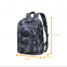 Large capacity multi-functional backpack fashion printed travel bag Oxford cloth schoolbag business Backpack