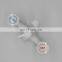Modern wall mount shower mixer bathroom bathtub white double handle plastic faucet