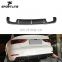 Car Carbon Fiber Rear Bumper Lip for Audi A3 8V 4 Door