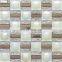 8mm thickness hotel project mixed material mosaic golden glass mosaic tile