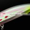 New 110mm 14g Hard Bait Box Packaging Sea Beach Boat Laser Big Minnow Lifelike Flaoting Red and White Surf Fishing Lure