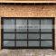 Aluminum Coated Frosted Glass Measurement Custom Garage Door