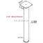 28 Inch Tall Height Adjustable Metal Table Legs 60mm Diameter office Kitchen Dinner Desk Furniture Leg Set